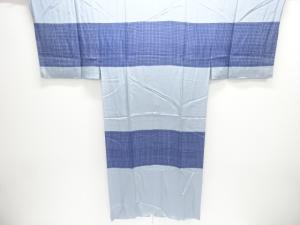 未使用品　横段模様男物長襦袢(キングサイズ)